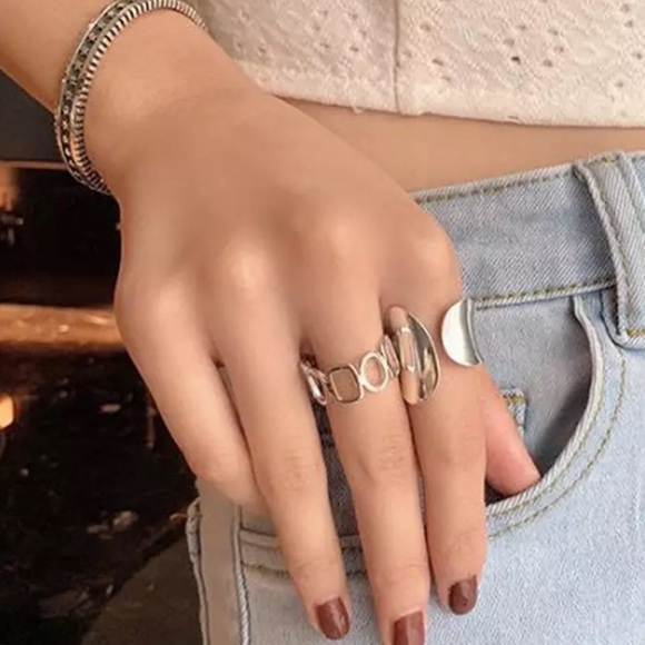 Restocked🎉  925 Stamped Sterling Silver Band Wrap Ring - Picture 2 of 14